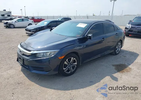 2017 Honda Civic Lx z USA, uszkodzony, nr VIN 2HGFC2F54HH543988